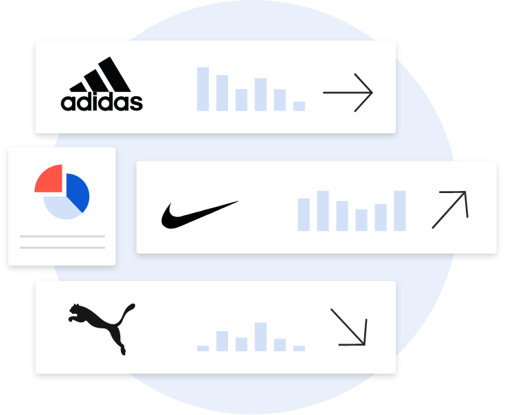 preview of research product with comparison of brands